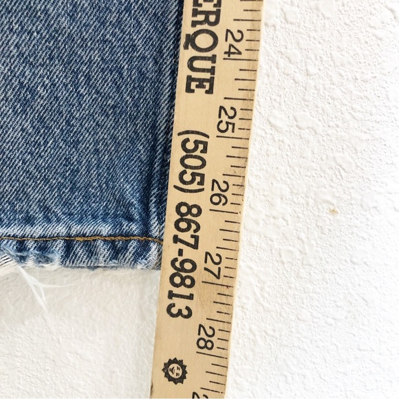 Agolde Ripley Straight Leg Jeans in Forfeit Blue Denim Jean Size 24 Revolve - Picture 16 of 16